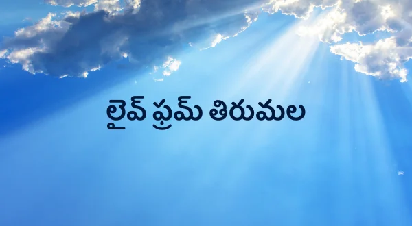 లైవ్ ఫ్రమ్ తిరుమల