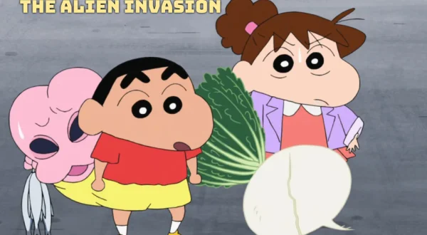 Shin chan & the alien invasion
