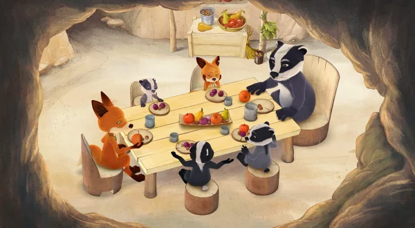 The Fox-Badger Family