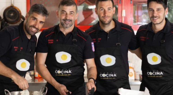 Bomberos cocineros