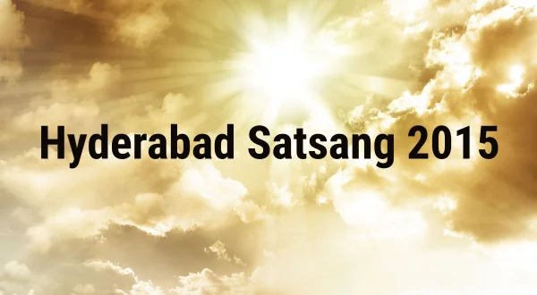 Hyderabad Satsang 2015