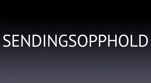 Sendingsopphold