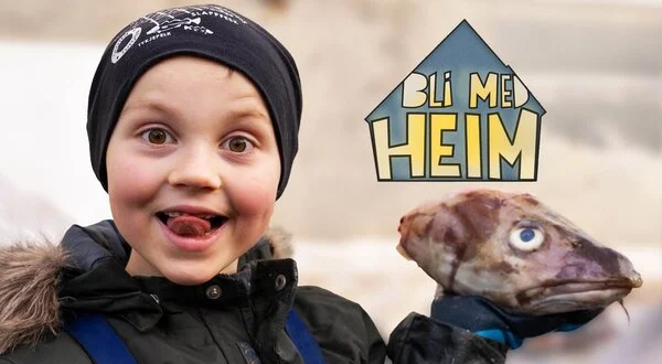 Bli med heim