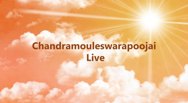Chandramouleswarapoojai Live