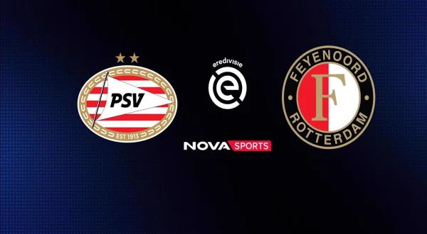 Live: Ποδόσφαιρο: PSV Αϊντχόφεν - Φέγενορντ