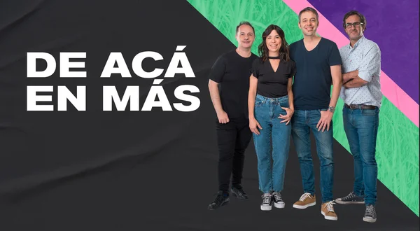 De acá en más
