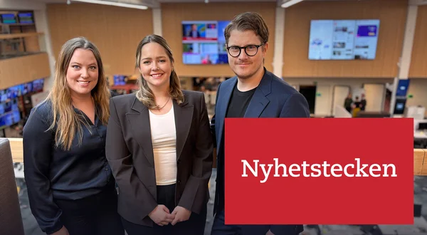 Live: Nyhetstecken