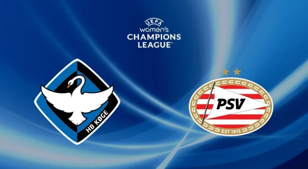 UEFA Women's Champions League: HB Køge-PSV Eindhoven