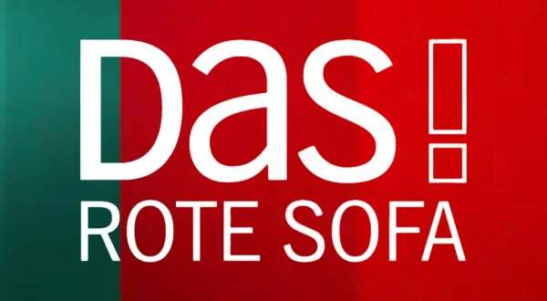DAS! Rote Sofa
