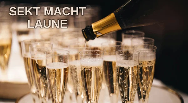 Sekt macht Laune