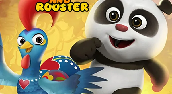 Panda and Rooster