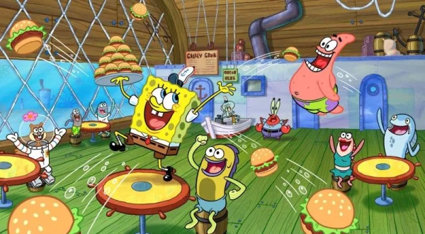 Spongebob v kalhotách