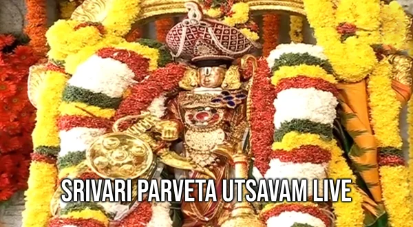 ஸ்ரீவாரி பர்வேத உற்சவம் லைவ்