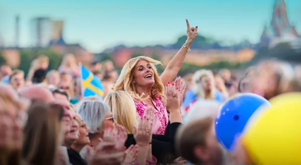 Fællessang på Skansen