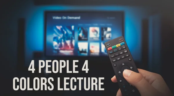4 People 4 Colors Lecture