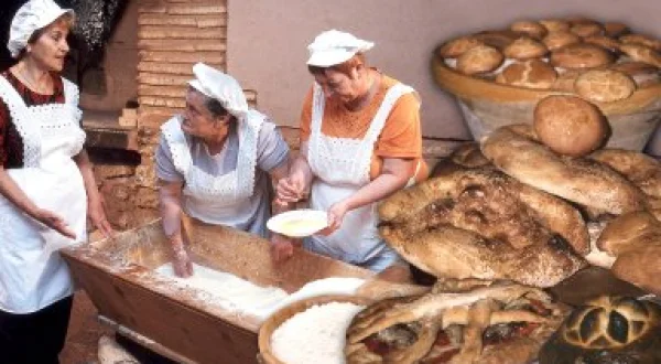 Panes, bollos y dulces amasados como antiguamente: a mano y sin máquinas. Recetas con tradición