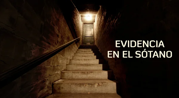 Evidencia en el sótano