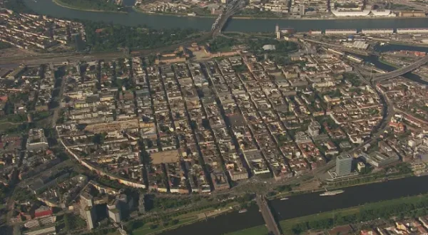 Der Südwesten von oben