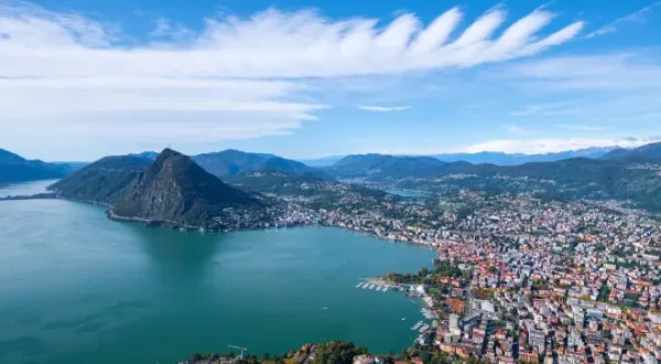 In volo sulla Svizzera italiana
