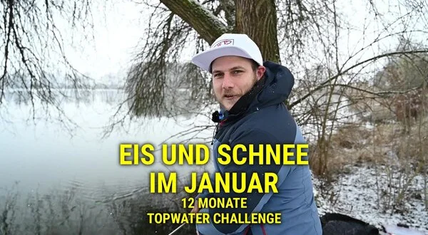 Eis und Schnee im Januar - 12 Monate Topwater Challenge