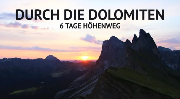 Durch die Dolomiten: 6 Tage Höhenweg