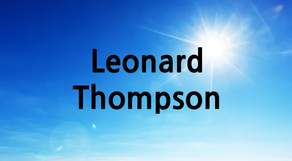 Leonard Thompson