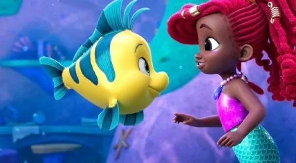 Disney Jr.'s Ariel: The Little Mermaid | Una Navidad de cristal / La burbuja de Año Nuevo