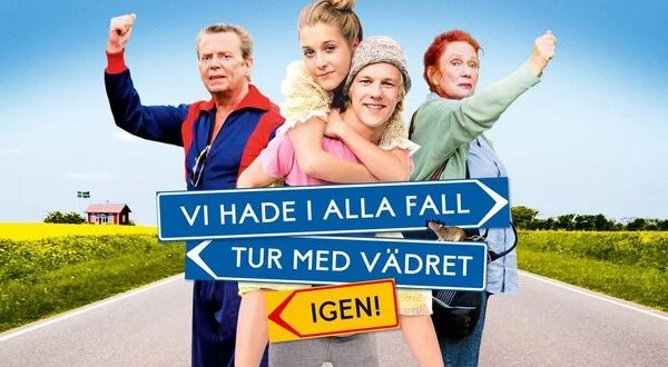 Vi hade i alla fall tur med vädret igen!