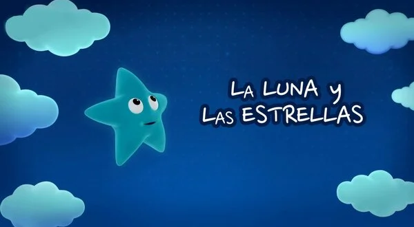 La luna y las estrellas