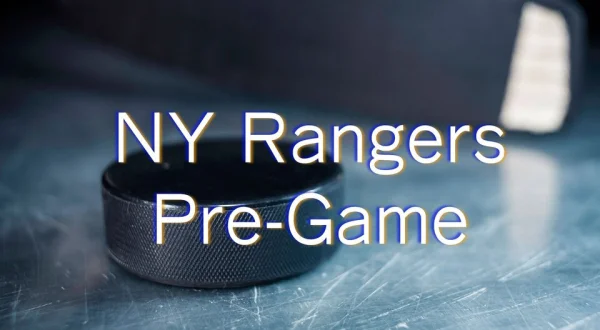 Live: NY Rangers Pre-Game