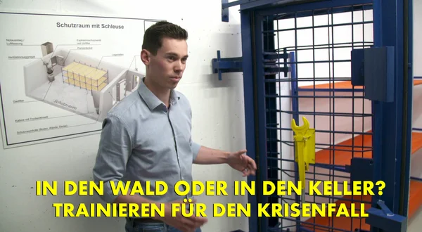 In den Wald oder in den Keller? Trainieren für den Krisenfall