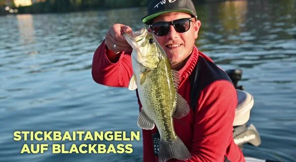 Stickbaitangeln auf Blackbass