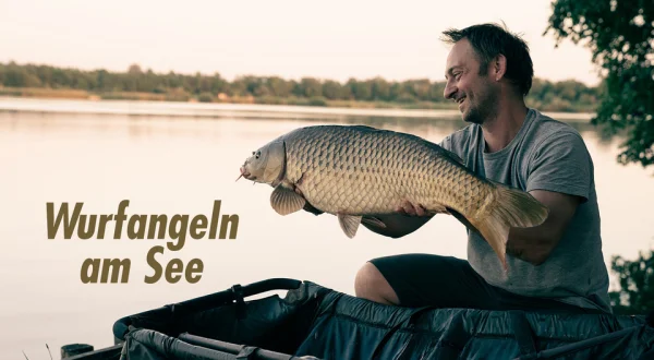 Wurfangeln am See