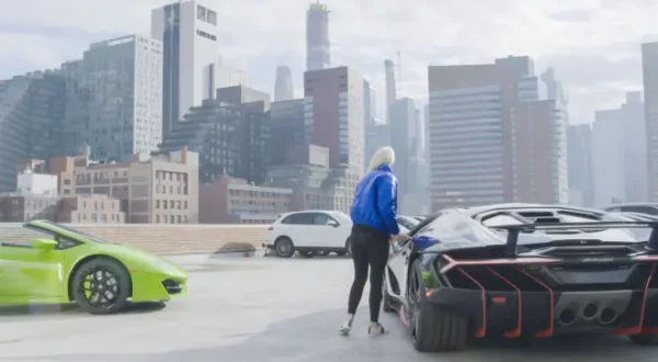 Car Crews With Supercar Blondie