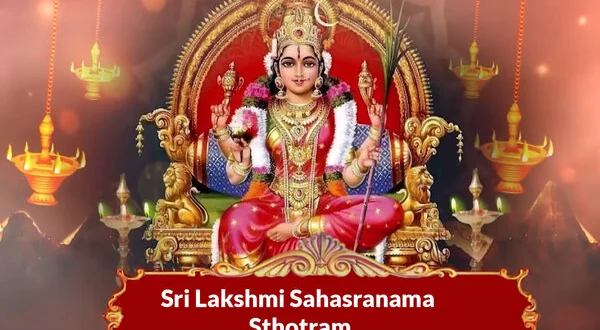 Sri Lakshmi Sahasranama Sthotram