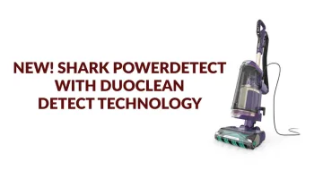 NEW! Shark PowerDetect with DuoClean Detect Technology