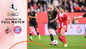 Google Pixel Frauen Bundesliga 2025/26 Re-Live: 1. FC Koeln - FC Bayern Muenchen