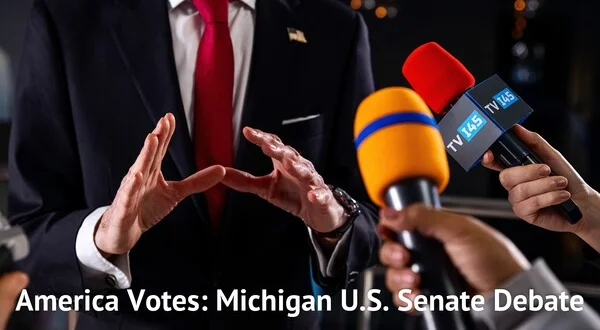 Live: America Votes: Michigan U.S. Senate Debate