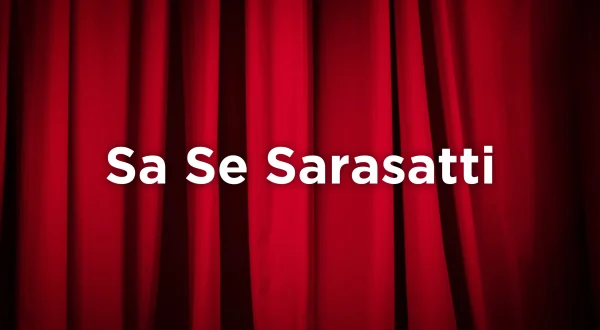 Sa Se Sarasatti