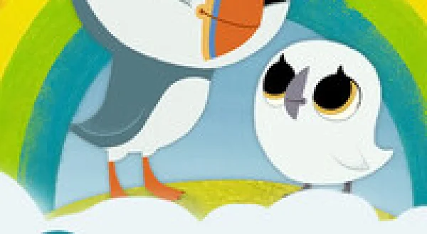 Puffin Rock As Gaeilge