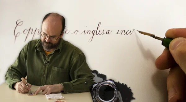 El oficio del calígrafo. Elaboración de la tinta, técnicas de escritura y tipos de papel