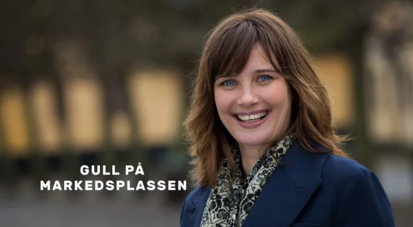 Gull på markedsplassen