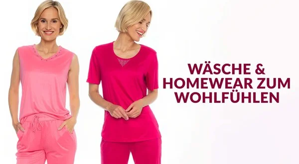Wäsche & Homewear zum Wohlfühlen