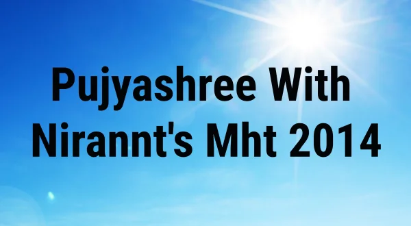Pujyashree With Nirannt's Mht 2014