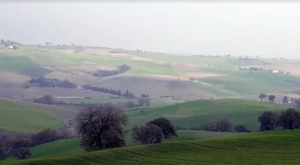 Di là dal fiume e tra gli alberi