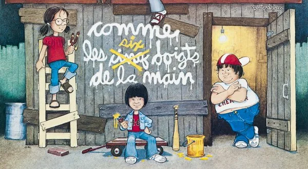 Comme les six doigts de la main
