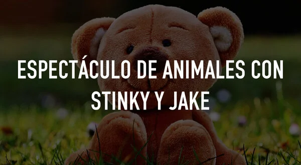 Espectáculo de animales con Stinky y Jake