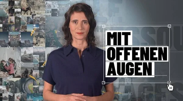 Mit offenen Augen