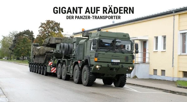 Gigant auf Rädern - Der Panzer-Transporter