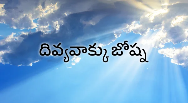 దివ్యవాక్కు జోష్న